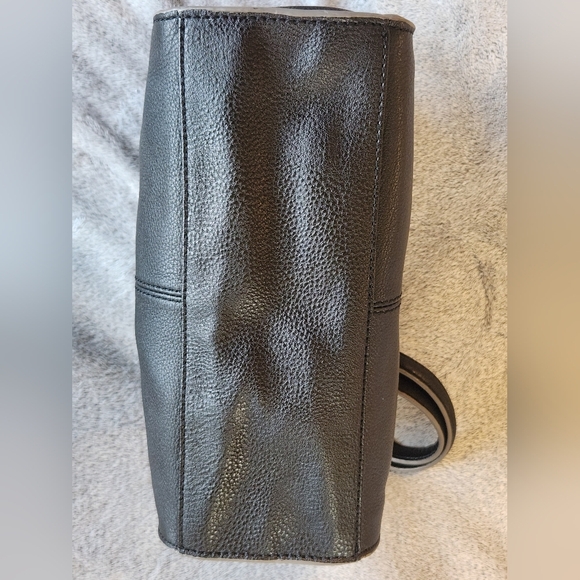 The Sak Black Leather Satchel Melrose Model - Picture 7 of 15